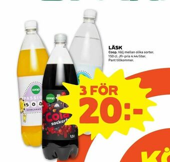 Coop Forum Läsk erbjuda