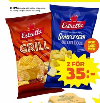 Coop Extra Chips erbjuda