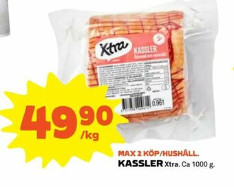 Coop Extra Kassler erbjuda