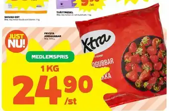 Coop Extra Frysta jordgubbar erbjuda