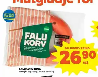 Coop Extra FALUKORV RING erbjuda
