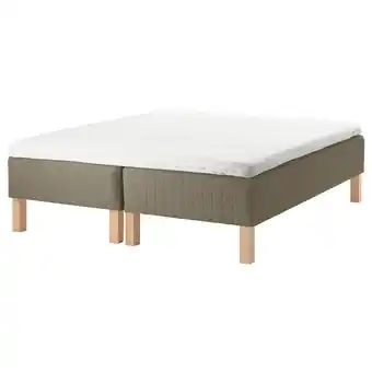IKEA SkÅrer Resårbotten med bäddmadrass, medium fast/tussöy, 180x200 cm erbjuda