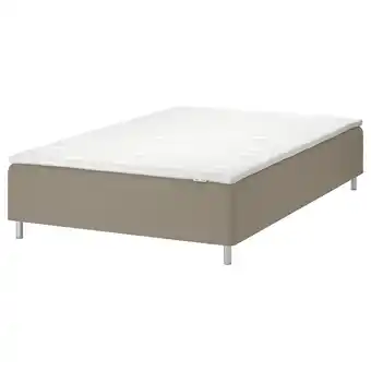 IKEA SkÅrer Resårbotten med bäddmadrass, medium fast/tuddal, 140x200 cm erbjuda