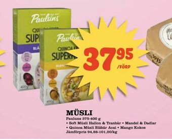 Din Mat Müsli erbjuda