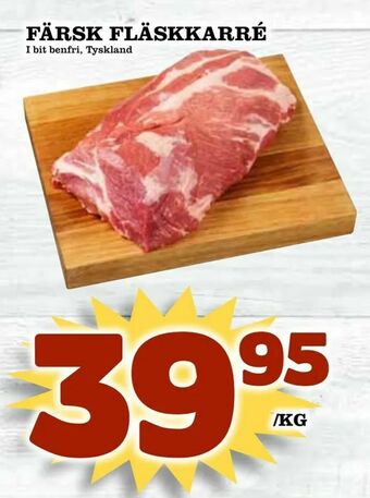 Din Mat Färsk fläskkarré erbjuda