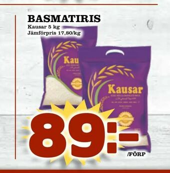Din Mat Basmatiris erbjuda