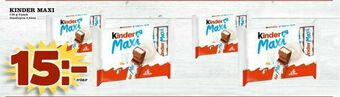 Din Mat Kinder maxi erbjuda