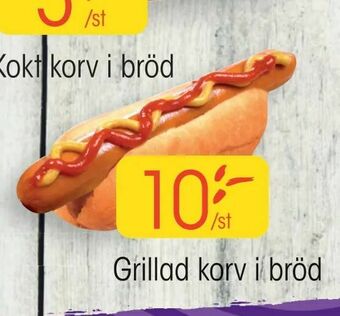EKO Grillad korv i bröd erbjuda