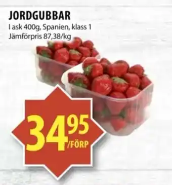Matvärlden Tensta JORDGUBBAR erbjuda