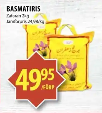 Matvärlden Tensta BASMATIRIS erbjuda