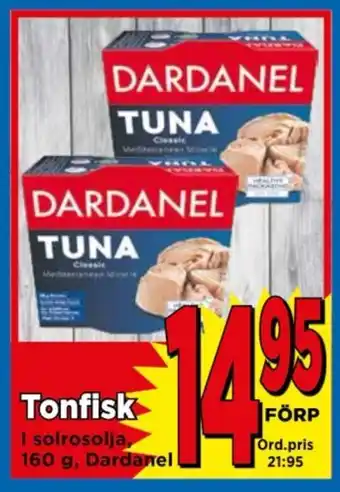 Supergrossen Tonfisk erbjuda