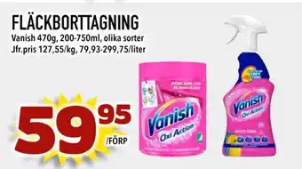 Supergrossen FLÄCKBORTTAGNING erbjuda