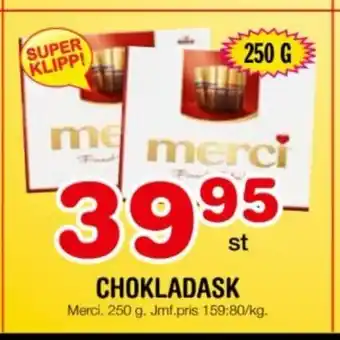 Nya Pulsen CHOKLADASK erbjuda