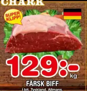 Nya Pulsen FÄRSK BIFF erbjuda