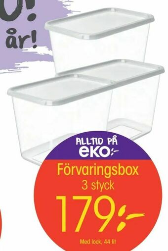 EKO Förvaringsbox erbjuda
