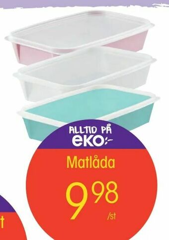 EKO Matlåda erbjuda