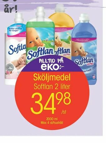 EKO Sköljmedel erbjuda