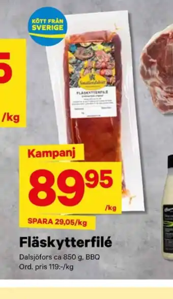 City Gross Dalsjöfors fläskytterfilé erbjuda