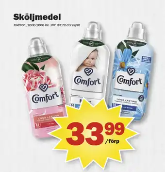 Pekås Comfort sköljmedel erbjuda
