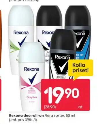 Rexona deodorant roll-on