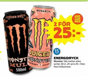 Stora Coop Energidryck erbjuda
