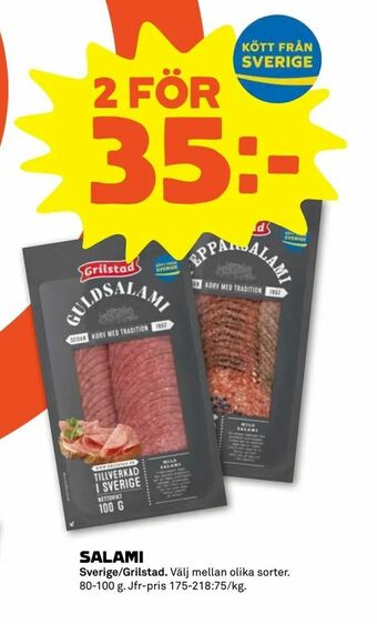 Stora Coop Salami erbjuda