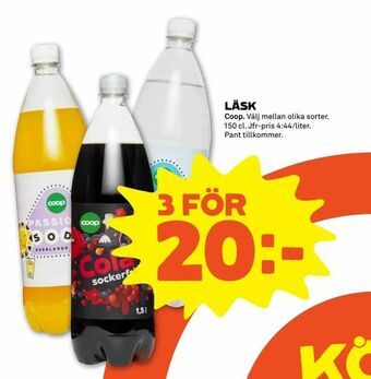Stora Coop Läsk erbjuda