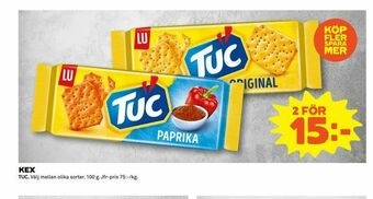 Coop Extra Kex erbjuda