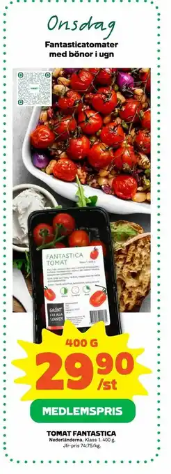 Coop Forum Tomat fantastica erbjuda
