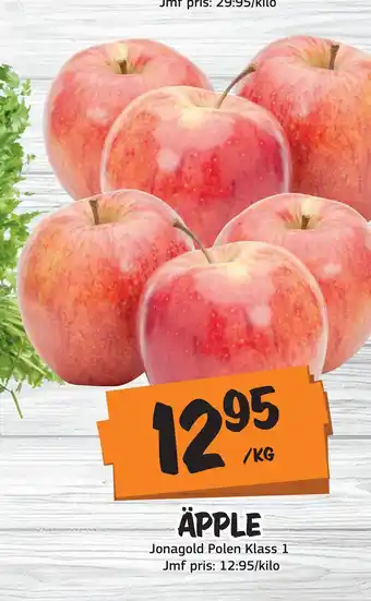 Bazaar Food market ÄPPLE erbjuda