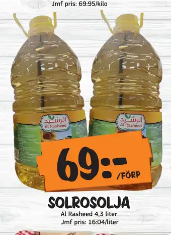 Bazaar Food market SOLROSOLJA erbjuda