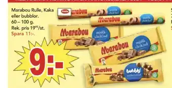 Bo Ohlsson Marabou chokladkaka bubbly mjölkchoklad erbjuda
