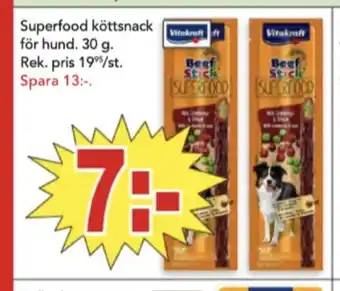 Bo Ohlsson Vitakraft hundsnacks erbjuda