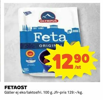 Coop Daglivs Fetaost erbjuda