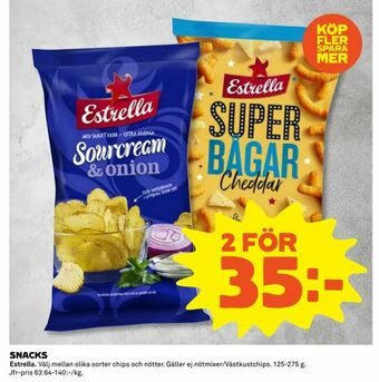 Coop Daglivs Snacks erbjuda