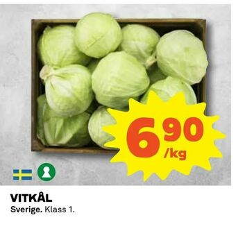Coop Daglivs Vitkål erbjuda