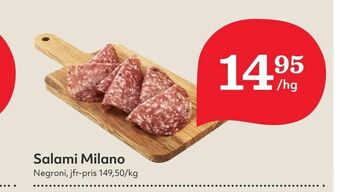 Hemköp Salami Milano erbjuda