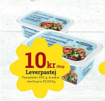 minmatbutik Leverpastej erbjuda