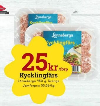 minmatbutik Kycklingfärs erbjuda