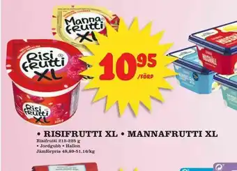 risifrutti xl mannafrutti xl