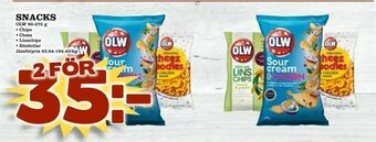 Nelins Snacks erbjuda