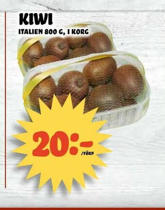 Nelins kiwi erbjuda