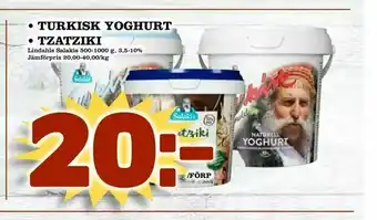 turkisk yoghurt • tzatziki