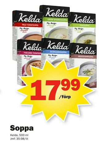 Pekås Soppa erbjuda