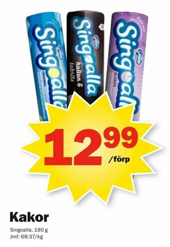 Pekås Kakor erbjuda