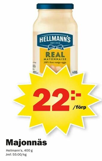 Pekås Majonnäs erbjuda