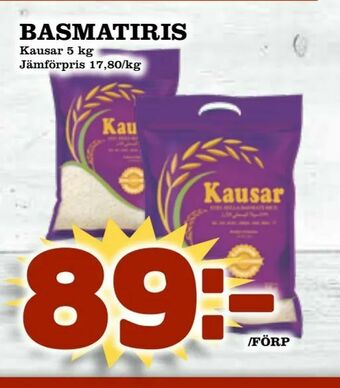 Prisma Mat Basmatiris erbjuda