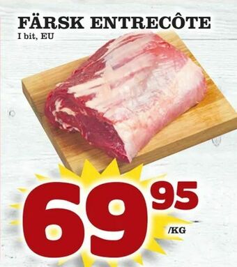 Prisma Mat Färsk entrecôte erbjuda