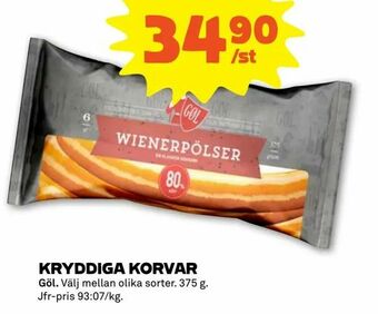 Stora Coop Kryddiga korvar erbjuda