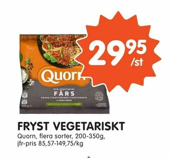 Tempo Fryst vegetariskt erbjuda